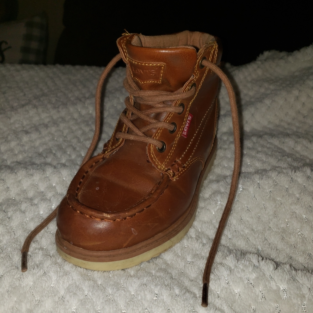 Little Boys Levi boot shoes size 13